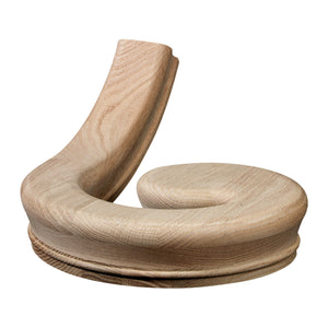 7235: Right Hand Volute Fitting for 6210 Handrail - Stair Parts USA