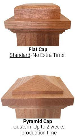 American 6-1/4" X 55" 4091 Plain Box Newel (4091)