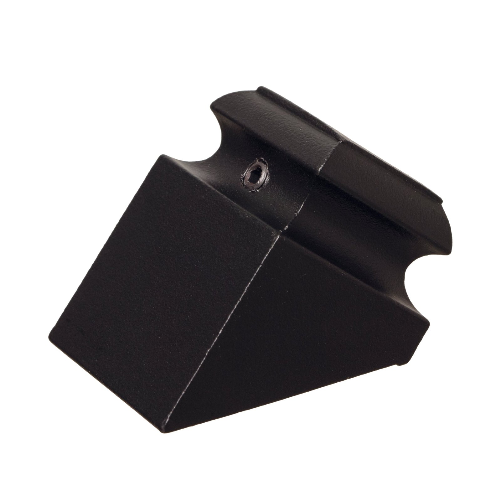 Angled Shoe w/ Set Screw for Square Hollow Iron Baluster (9063RS)