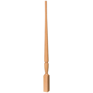 Bunker Hill 1 - 3/4" 1234F Elegant Rise FLUTED Pin Top Baluster (1234F, 1238F, 1242F) - Stair Parts USA