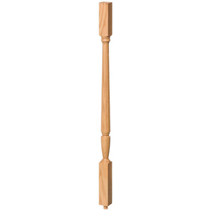 Bunker Hill 1 - 3/4" 2005F Structural Rise Fluted (1 - 2 Weeks) Square Top Baluster (2005F) - Stair Parts USA