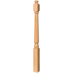 Colonial 3 - 1/4" 4180 Turned Newel (4180, 4182, 4183, 4188) - Stair Parts USA