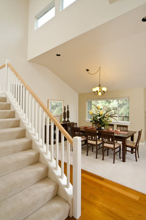 Farmhouse Series, 3" Newel, Chamfered Top with Groove (4402 - 48, 4402 - 54, 4402 - 60) - Stair Parts USA