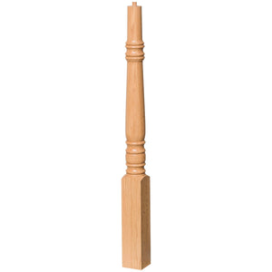 Hampton 3 - 1/2" 4270 Pin Top Turned Newel - Stair Parts USA