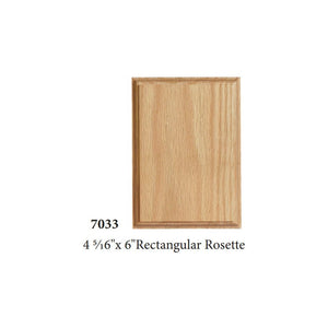 Handrail Terminating Wall Rosettes (Round, Square, Rectangle, Oval, Large Oval) - Stair Parts USA