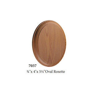 Handrail Terminating Wall Rosettes (Round, Square, Rectangle, Oval, Large Oval) - Stair Parts USA