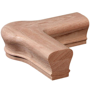 Quarter Turn w/Cap Fitting for 6010 Handrail (7021) - Stair Parts USA