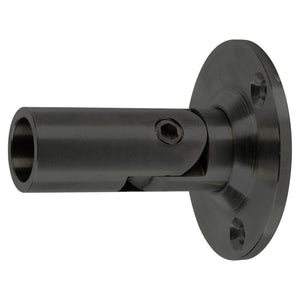 Swivel Bracket for 5/8" Horizontal Hollow Iron Bar Railing (T - CS - 5.1.2, Stainless Steel or Satin Black) - Stair Parts USA