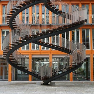 A staircase that starts where it begins - Stair Parts USA