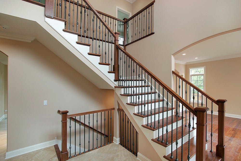 Plowed vs. Unplowed Handrail: Which Do You Need? - Stair Parts USA