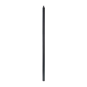1 - 3/16" x 48"H Square Hollow Iron Newel (9500HN - SB - 48) - Stair Parts USA