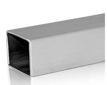 1-9/16" Square Tubular Stainless Steel Handrail