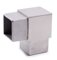 Stainless Steel 90 Degree Fitting for Square Tube 1-9/16" (E4713)