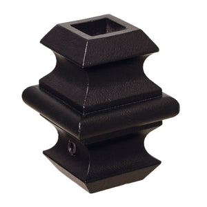 Adjustable Knuckle for 1/2" Square Hollow Iron Baluster (9064AK) - Stair Parts USA
