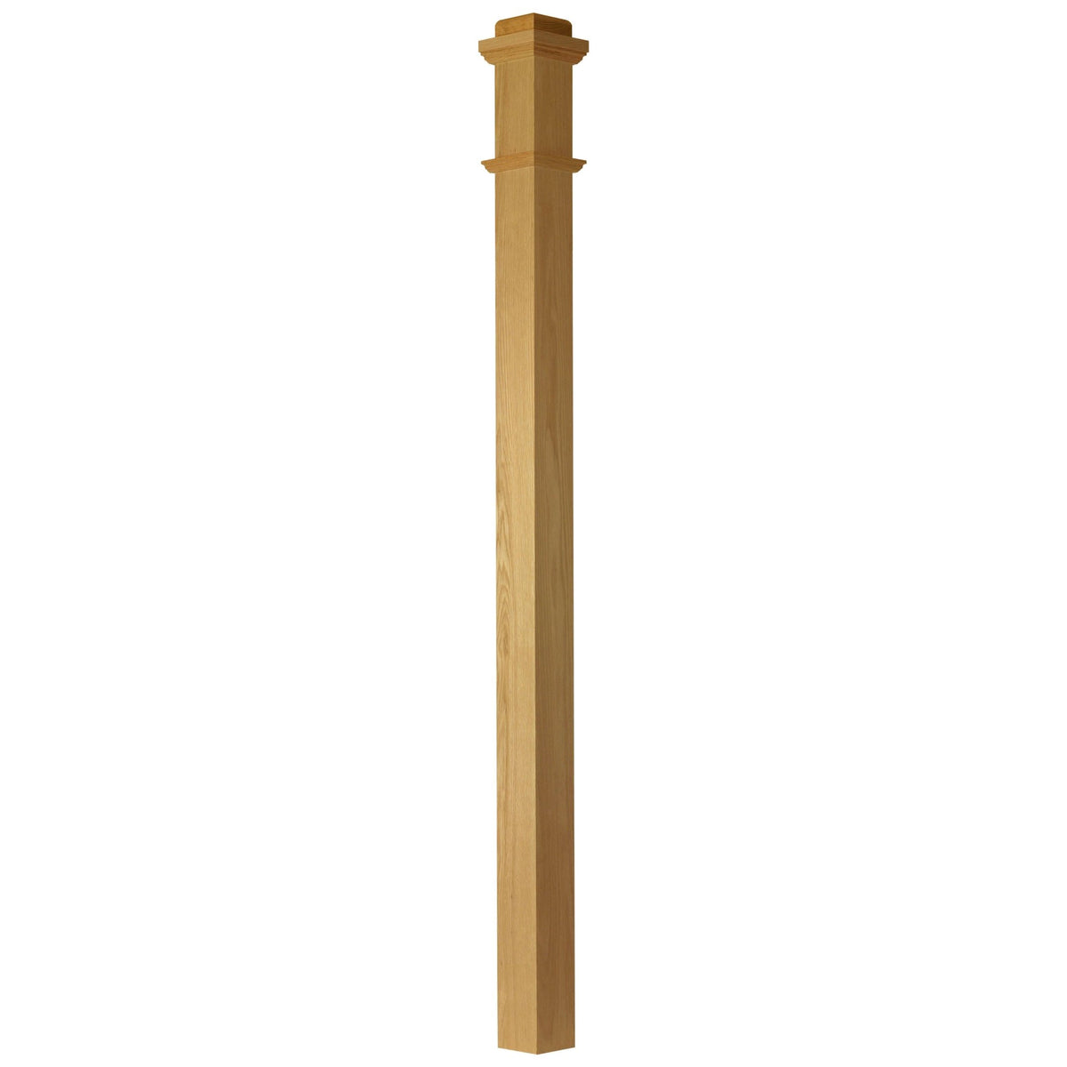 American 3 - 1/2" x 58" 4075 Plain Box Newel - Stair Parts USA