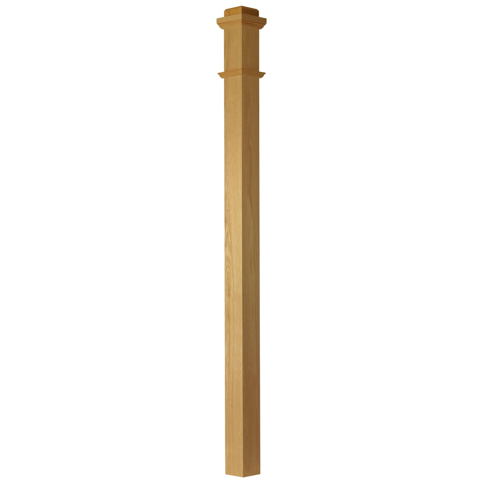 American 3 - 1/2" x 58" 4075 Plain Box Newel - Stair Parts USA