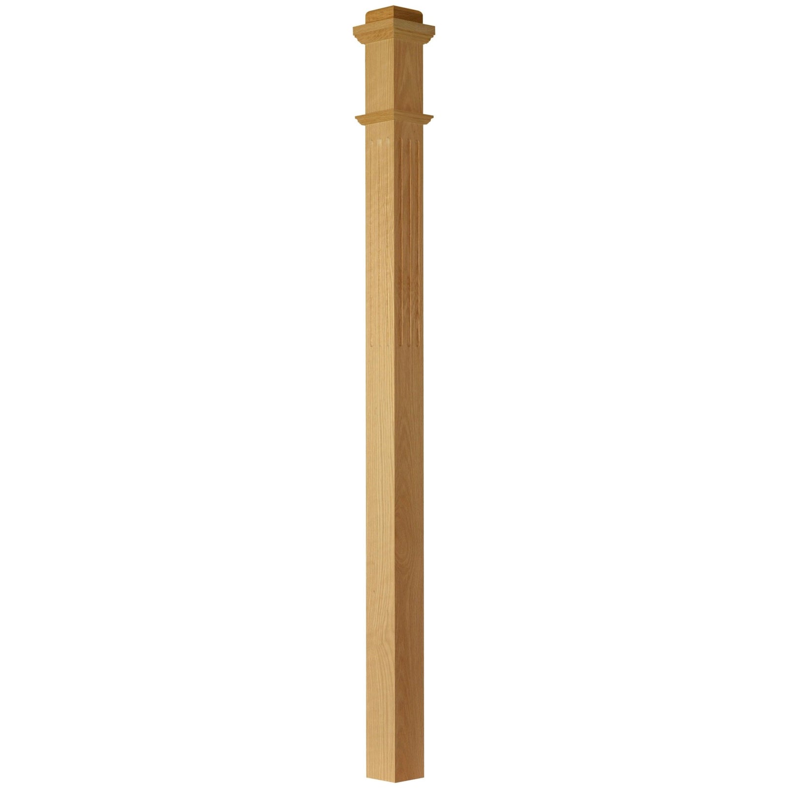 American 3-1/2" x 58" 4075F FLUTED Box Newel