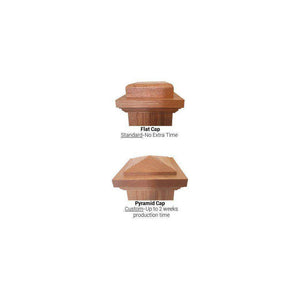 American 4 - 3/4" x 62" 4375RP Raised Panel Box Newel (4375RP, 4375DRP) - Stair Parts USA