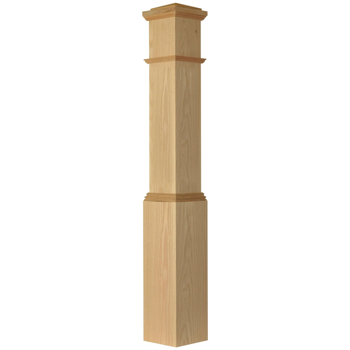 American 7 - 1/2" X 55" 4092 Plain Box Newel - Stair Parts USA
