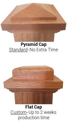 American 7 - 1/2" X 55" 4092 Plain Box Newel - Stair Parts USA