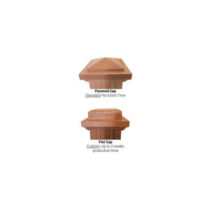 American 7 - 1/2" X 55" 4092RP Raised Panel Box Newel (4092RP, 4092DRP) - Stair Parts USA