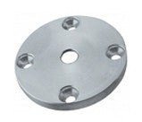 Anchorage 2 - 15/16" Dia., 4 Holes at 15/64" Dia., internal hole 7/16", Aluminum (E016) - Stair Parts USA