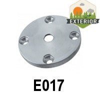 Anchorage / 3 - 47/64" Dia., 4 Holes w/15/64" Dia. (E017) - Stair Parts USA