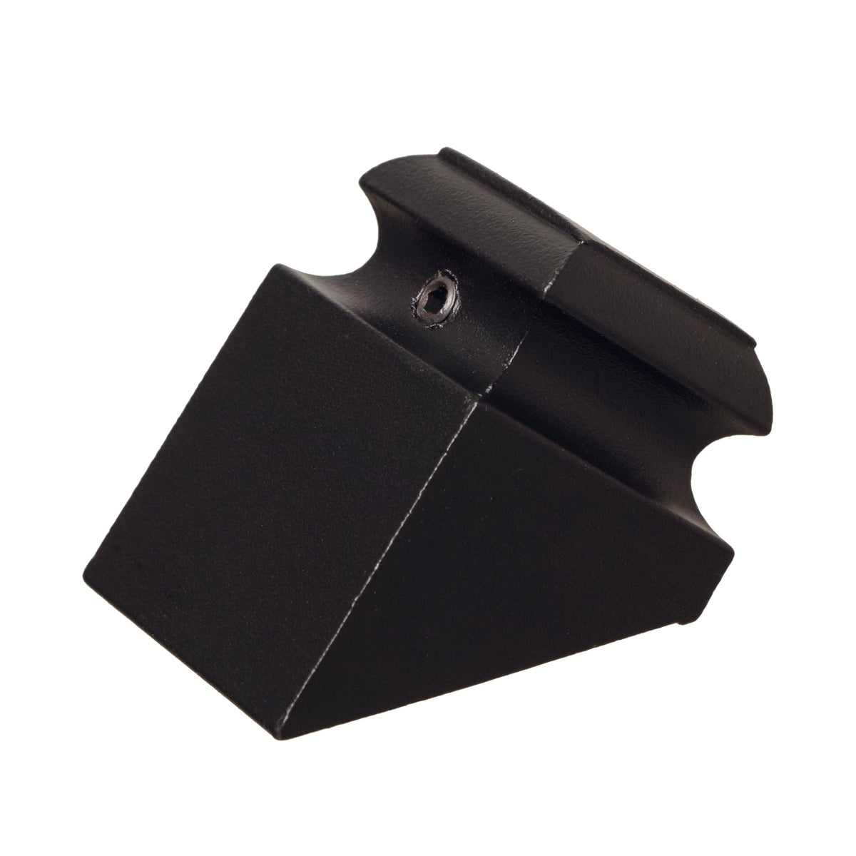 Angled Shoe w/ Set Screw for Square Hollow Iron Baluster (9063RS)
