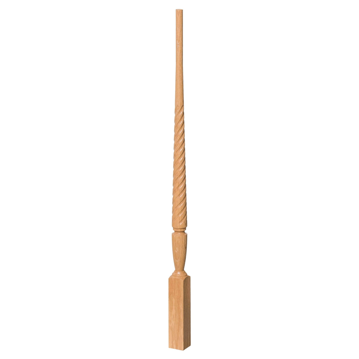 Bunker Hill 1 - 3/4" 1234T Elegant Rise TWISTED Pin Top Baluster (1234T, 1238T, 1242T) - Stair Parts USA