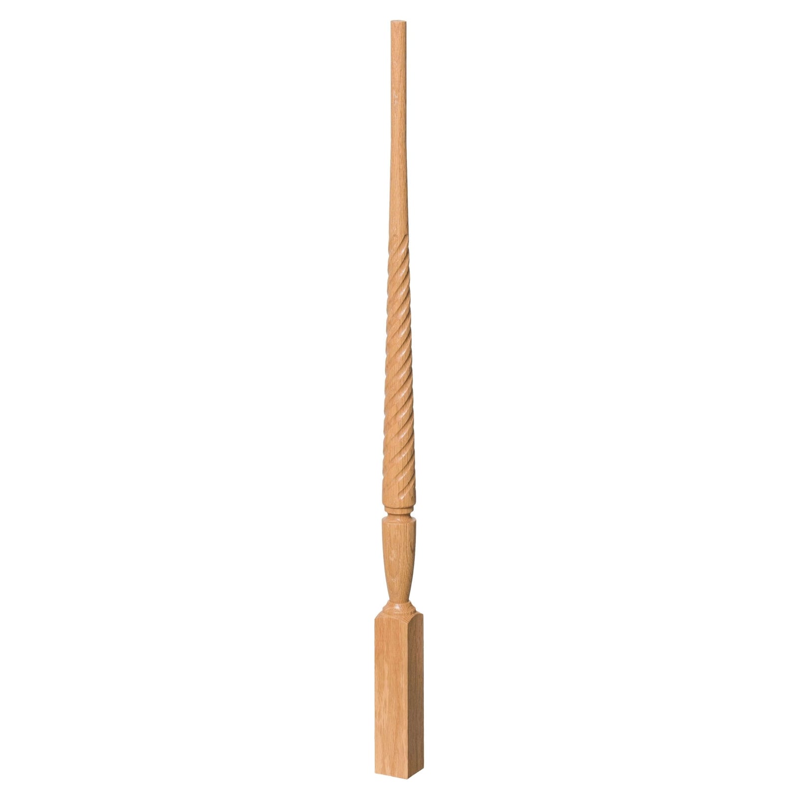 Bunker Hill 1 - 3/4" 1234T Elegant Rise TWISTED Pin Top Baluster (1234T, 1238T, 1242T) - Stair Parts USA