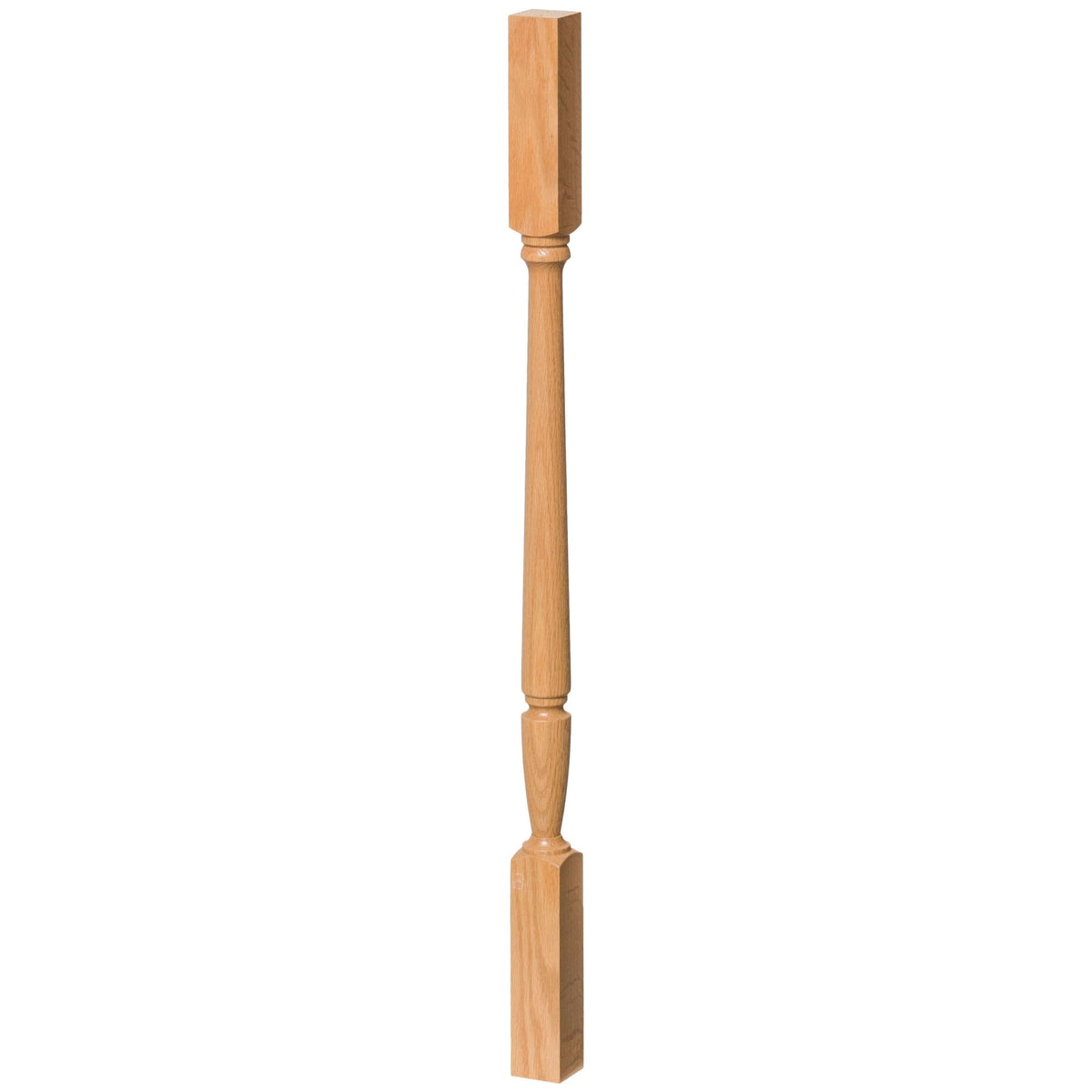 Bunker Hill 1 - 3/4" 2234F Elegant Rise FLUTED Square Top Baluster (2234F, 2238F, 2242F) - Stair Parts USA