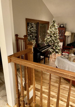 Bunker Hill 1 - 3/4" Structural Rise FLUTED Pin Top Baluster (2015F) - Stair Parts USA