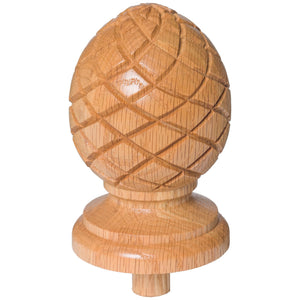 Bunker Hill CP - 414 Carved Pineapple Finial - Stair Parts USA