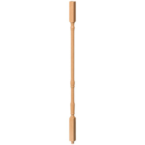 Colonial 1 - 1/4" 5067 Elegant Rise Square Top Baluster - Stair Parts USA