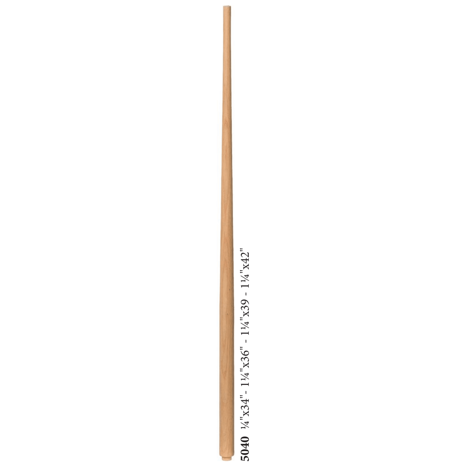 Colonial 1-3/16" 5040 Tapered Structural Rise Pin Top Baluster