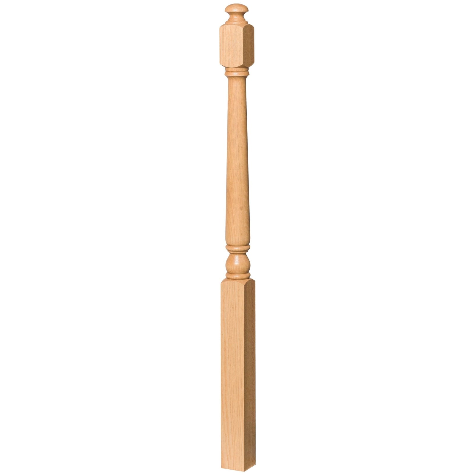 Colonial 3" 4040A Turned Newel (4040A, 4042A, 4043A, 4048A) - Stair Parts USA