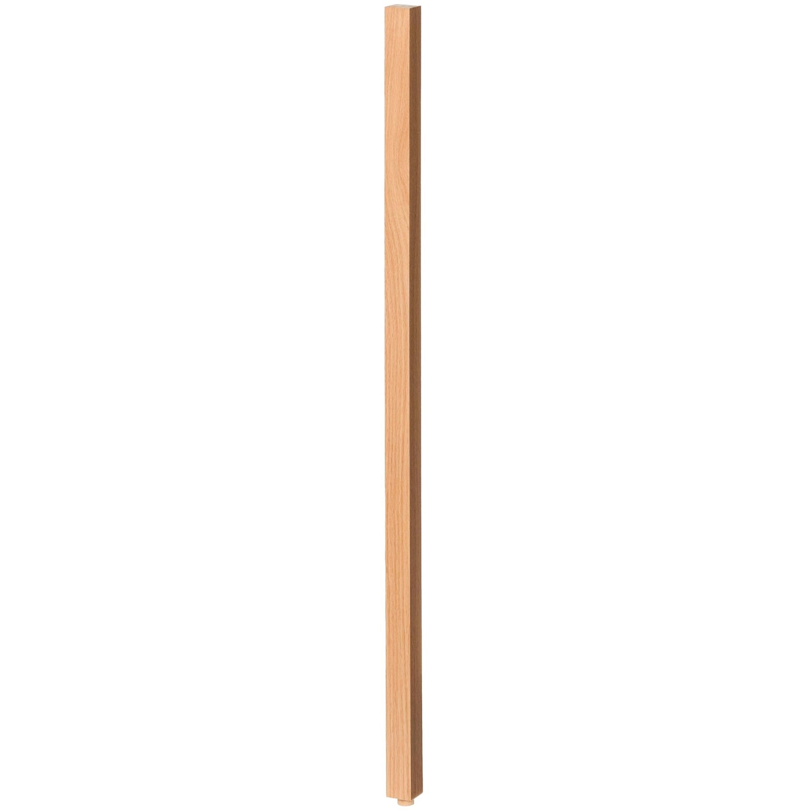Contemporary 1 - 1/4" Plain Square Top Baluster w/Dowel (5061) - Stair Parts USA