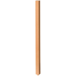 Contemporary 1 - 3/4" 5361 Plain Square Top Baluster w/Dowel - Stair Parts USA