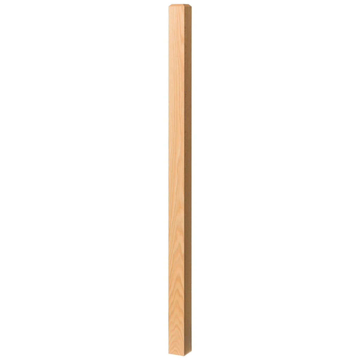 Contemporary 3" 4000 Turned Newel w/Chamfered Top (4000-48, 4000-60)