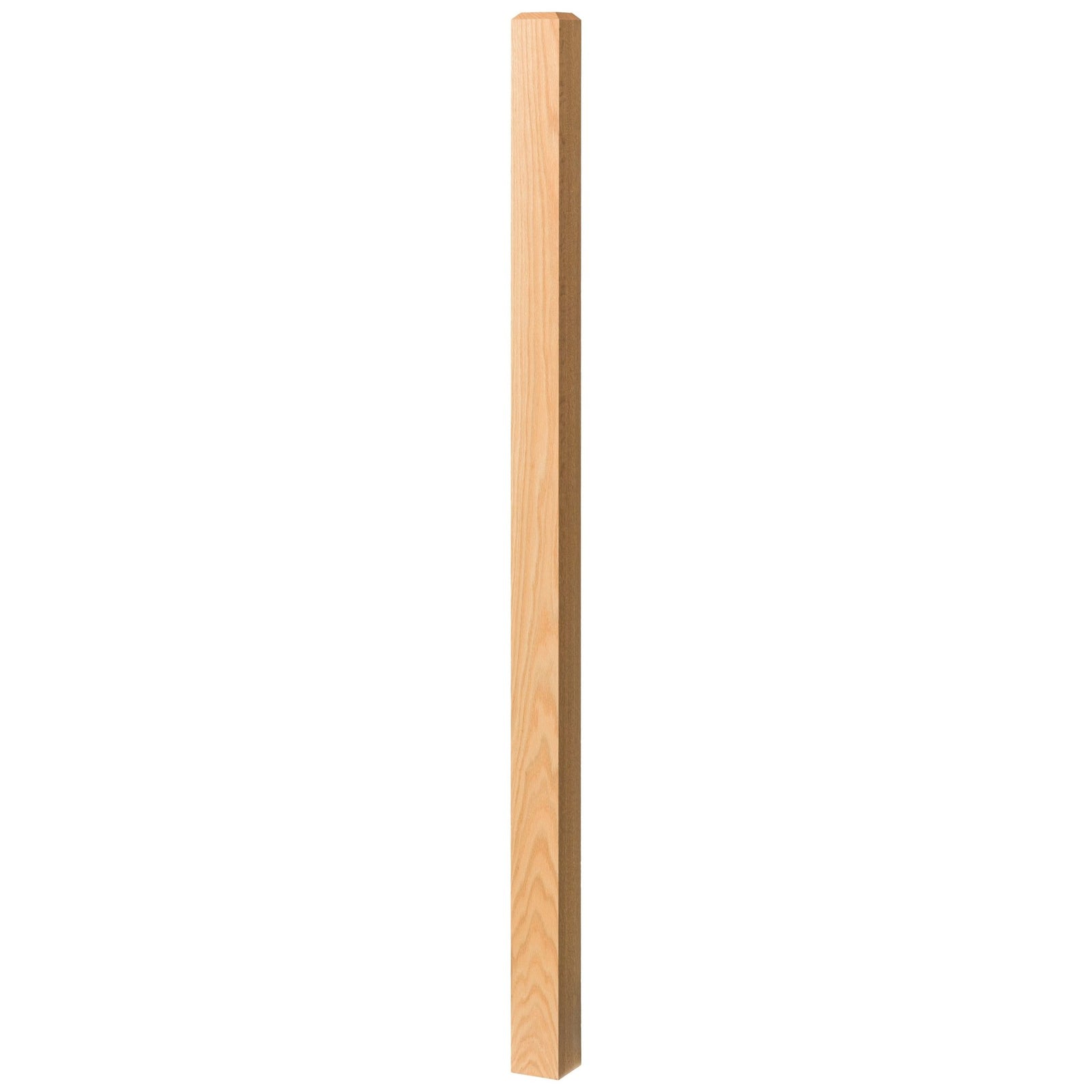 Contemporary 3" 4000 Turned Newel w/Chamfered Top (4000-48, 4000-60)