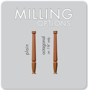 Contemporary 3" 4001 Newel (4001-48, 4001-60, 4001-72)