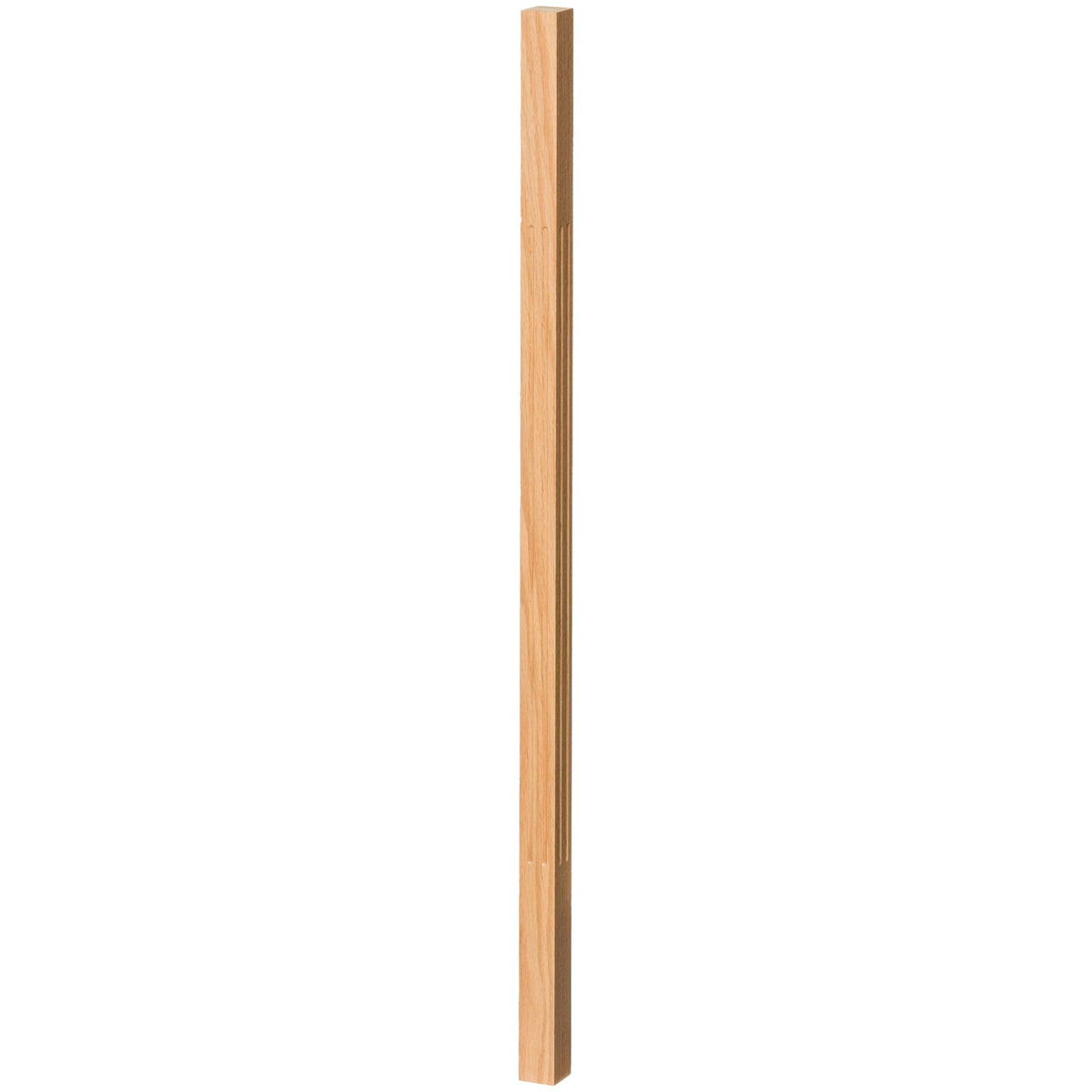 Contemporary Elegant Rise FLUTED Square Top Baluster (5034F, 5334F) - Stair Parts USA