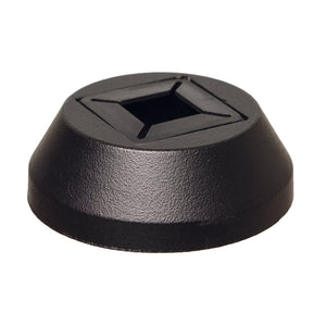 Easy Fit Flat Round Shoe (1 - 13/16") for Square or Round Hollow Iron Balusters (9067EF - FR) - Stair Parts USA