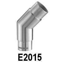 Elbow 45d Angle for 1 2/3" Handrail (E2015) - Stair Parts USA