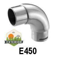 Elbow 90d Fitting for Handrail (E450) - Stair Parts USA
