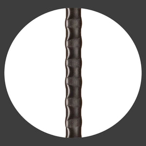 Gothic Series 9/16" Square x 44"H Double Knuckle with Hammered Bar Hollow Iron Baluster (9018HG) - Stair Parts USA