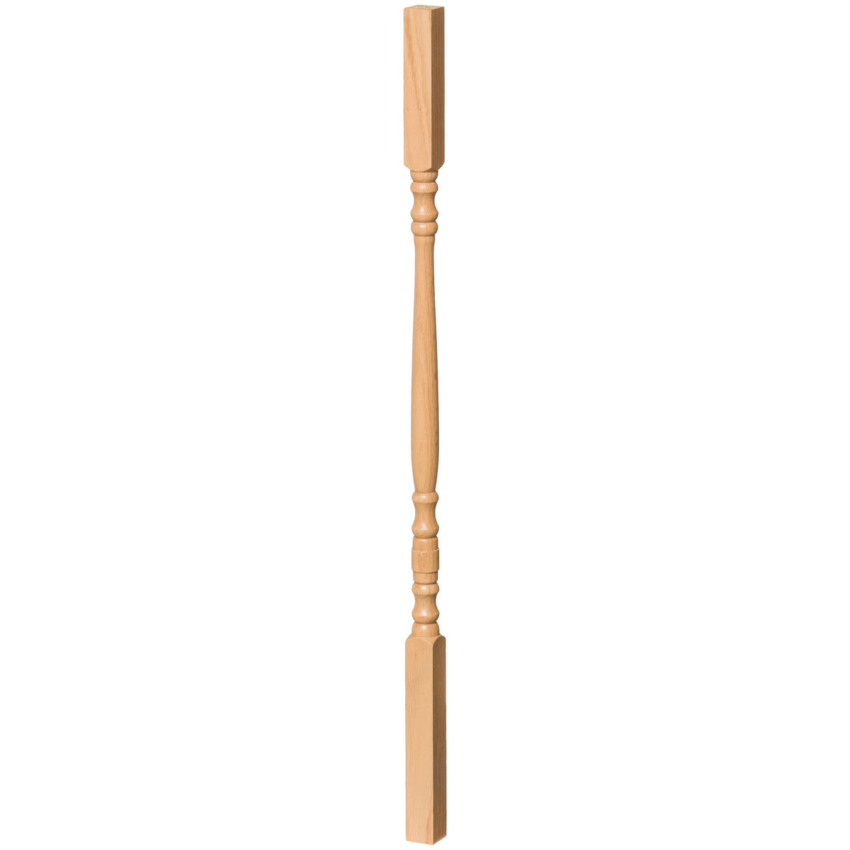 Hampton 1 - 1/4" 6134 Elegant Rise Square Top Baluster (6134, 6138, 6142) - Stair Parts USA