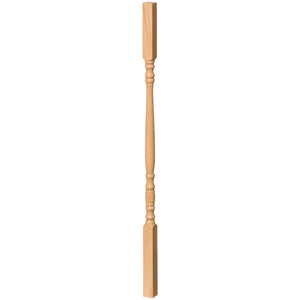 Hampton 1 - 1/4" 6134 Elegant Rise Square Top Baluster (6134, 6138, 6142) - Stair Parts USA