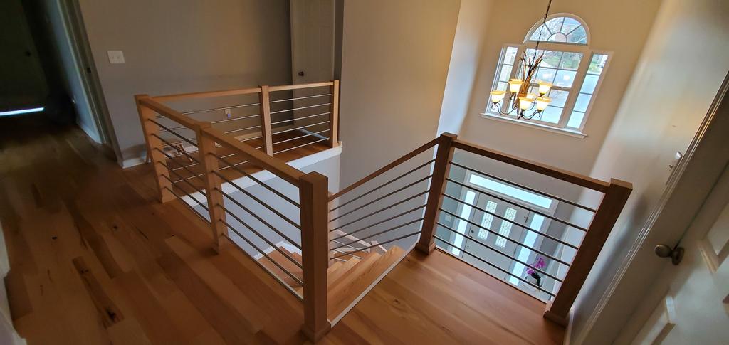 Horizontal Hollow Iron Bar Railing - Stainless Steel Finish / 5/8 - inch (CS511) - Stair Parts USA
