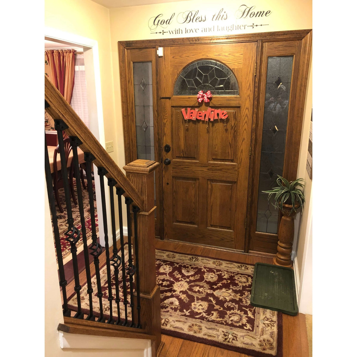 KNEE WALL SERIES: "Ole Iron Slides" - 1/2" Square x 26 - 1/2" - 32"H Single Basket Adjustable Hollow Iron Baluster (ISBAS - KW) - Stair Parts USA